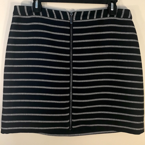 The Limited Striped Skirt with Zipper down front - Picture 1 of 5